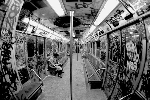 80’s NYC Subway Car © Joe Mcnally
