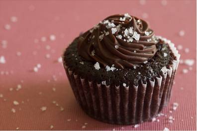 Chocolate Salted- Caramel Cupcakes. Photo Credit: bakeorbreak.com