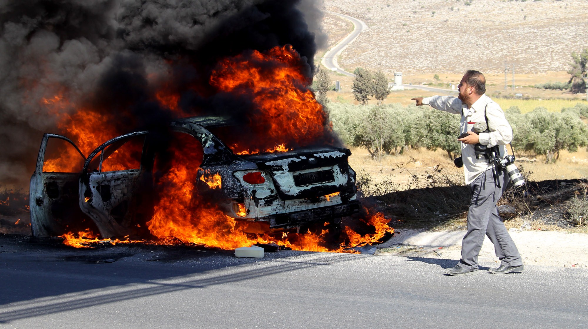 Best Fiero impression goes to THAT car! (Photo credit should read -/AFP/Getty Images)